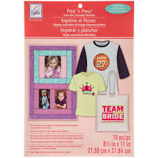 Print N Press Iron On Inkjet Paper Hobby Lobby 46402