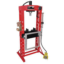 American Forge Foundry Super Duty Hydraulic Shop Press 20 Ton Capacity 64 In H X 35 In W Lowes Com In 2020 Hydraulic Shop Press Shop Press Automotive Shops