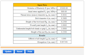 A savage blueprinted action sits in a customized drake hunter/stalker monolithic aluminum chassis, machined from a solid billet. Bolt Elongation Equation And Calculator While Under Axial Stress Engineering Calculators