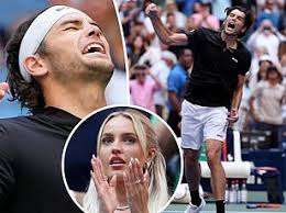 Taylor Fritz's girlfriend Morgan Riddle celebrates US Open win over  Alexander Zverev