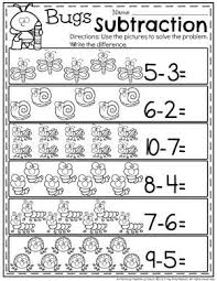 Subtraction Worksheets Planning Playtime In 2020 Kindergarten Math Worksheets Subtraction Kindergarten Subtraction Worksheets