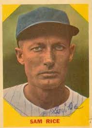 Sam Rice Stats, Height, Weight, Research & History