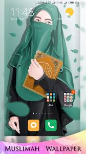 Download now 2019 gambar kartun muslimah terbaru kualitas hd. Girly Muslimah Hd Wallpaper For Android Apk Download