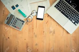 Office Desk Mockup Stock Photo Picture And Royalty Free Image Image 65314807