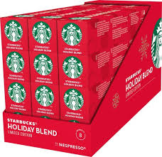 Bol Com Starbucks Holiday Blend By Nespresso 12 Doosjes A 10 Nespresso Capsules