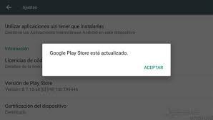Google llc google play store (android tv) google play services updater; Como Actualizar Google Play Store A La Ultima Version