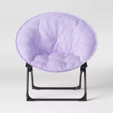 Fuzzy Kids Saucer Chair Pillowfort In 2020 Saucer Chairs Comfy Seating Kids Chairs