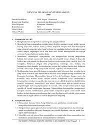 Materi komputer akuntansi kelas 11 semester 2. Rpp Ganjil Komputer Akuntansi Xi Eny K 13