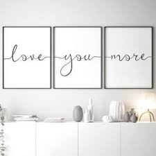 Check spelling or type a new query. 3 Piece Wall Art All Of Me Loves All Of You Above Bed Decor Etsy In 2021 Above Bed Decor 3 Piece Wall Art Bed Decor