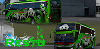 Livery bussid panda nimet diğerleri arasında güncellendi: Livery Bus Shd Restu Arena Modifikasi