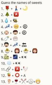 Whatsapp Guess Puzzle Sweets Names Jpg 307 506 Emoji Quiz Guess The Emoji Answers Emoji Answers