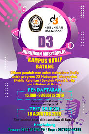 Pendaftaran pssb vokasi undip penerimaan seleksi siswa berpotensi (pssb) adalah jalur penerimaan sarjana terapan pada. Pendaftaran Calon Mahasiswa Undip Untuk Program D3 Hubungan Masyarakat Sekolah Vokasi Undip Di Batang Universitas Diponegoro
