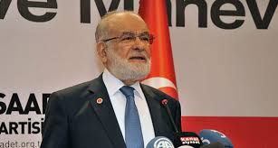 Karamollaoğlu's campaign adopted the slogan türkiye'ye bilge başkan (a wise leader to turkey). Temel Karamollaoglu Canli Yayinda Acikladi Saadet Partisi Cumhur Ittifaki Na Katilacak Mi A3 Haber