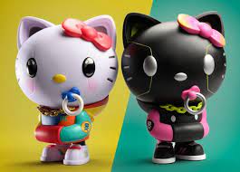 Kitty she's my favorite friend (she's my only friend) i know no matter who abandons me she'll be there till the end and i know when the world's in flames she'll take my hand and rescue me out of this shitty. New Hellokitty Teq Figures From Sanrio X Kidrobot X Quiccs For Oct 25th Drop