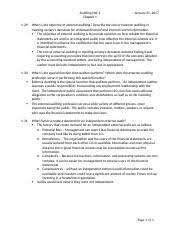 Develop an audit approach to be used by the engagement teams; Audit Hw 1 Paige Dublisky Auditing Hw 1 Chapter 1 1 29 What Is The Objective Of External Auditing Describe The Role Of External Auditing In Meeting Course Hero