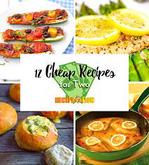 12 Cheap Recipes For Two Cheap Meals Cooking On A Budget Meals For Two