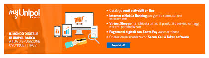 Conto Corrente My Unipol Bonifici E Operazioni Online Gratuite Carta V Pay A 0 Spese