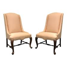 Ethan Allen Traditional Classics Queen Anne Parsons Chairs Pair In 2020 Parsons Chairs Ethan Allen Furniture Furniture Design Modern