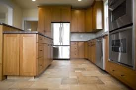How To Replace Kitchen Tiles Without Removing Cabinets Maple Kitchen Cabinets Best Flooring For Kitchen Kitchen Flooring