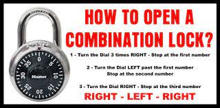 · if this doesn't open the lock, . How To Open A Combination Safe With 4 Numbers How To Open A Four Number Combination Lock
