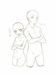 26 Super Ideas Drawing Girl And Boy Art Anime Poses Reference Drawing Base Drawing Reference Poses 842 x 991 png 56 кб.