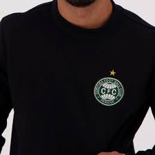 Pressionado, tricolor tenta retomar liderança diante do coxa, que luta para sair da zona de rebaixamento do brasileirão. Moletom Coritiba Escudo Preto Preto Sciaky