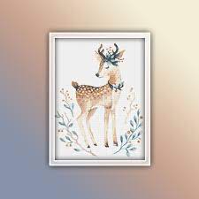 You'll have hours and hours of enjoyment and the end result copyright © avalon cross stitch. Deer 9 Cross Stitch Pattern Pdf