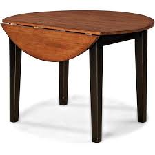 Imagio Home Drop Leaf Arlington Dining Table Black And Java Walmart Com Dining Table Black Drop Leaf Dining Table Drop Leaf Table