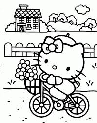 Die kleine japanische katze hello kitty gehört zu den berühmtheiten im kinderzimmer. School Printable Hello Kitty Back To School Coloring Pages Coloringtone Book