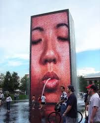 This month, @ummamuseum celebrates five years of Jaume Plensa's  (@jaumeplensaofficial) 'Behind the Walls.' The 25-foot-tall sculpture of an  elongated human head with hands covering both eyes has been a permanent  fixture at