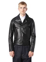 Black And Gold Leather Jacket Mens Diesel Black Gold Lorenzo R Leather Jackets Man Diesel Online Store Leather Jacket Men Leather Jacket Jackets
