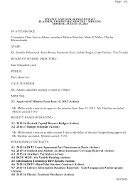IN ATTENDANCE: Committee Chair Steven Adams, members Michael Hartline, Mark  B. Miller, Charles Kleinschmidt STAFF: Dr. Jennife