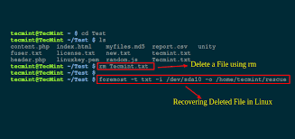 How To Recover A Deleted File In Linux