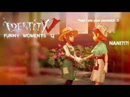 Identity V Funny Moments 12 Youtube Funny Moments In This Moment Funny