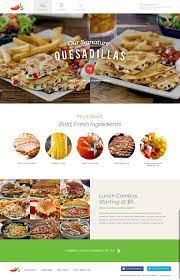 Dribbble Chilis Lunchhomepage Jpg By Imm Lunch Web Design Landing Page