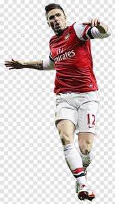 Having him in the team, arsenal won english fa cup thrice in 2014, 2015 and 2017. Olivier Giroud Arsenal F C Premier League Football Player Fc Sleeve Transparent Png