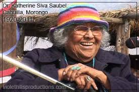 DR KATHERINE SIVA SAUBEL Cahuilla Obituary Memorial San Diego County Tribal  Elder