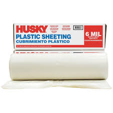 Poly mailers security envelopes from mrboxonline at low prices. Husky 20 Ft X 100 Ft Clear 6 Mil Polyethylene Sheeting 20 Rolls Pallet Cfhk0620c Pallet The Home Depot