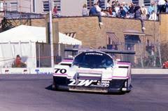 The march 83g/chevrolet of al holbert and jim trueman races on the track during the budweiser grand prix of miami, imsa camel gt race, bicentennial. Imsablog Auto Racing