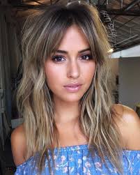 The 10 Types Of Fringes For Women With Round Faces Curtain Fringe This Type Of Fringe Is Long And Open In In 2020 Messy Hairstyles Hair Styles Wash Out Hair Color