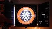 Great selection of cabinet dartboard. Barrington 40 Inch Dartboard Cabinet With Led Light Youtube