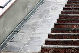 This portable wheelchair ramp is similar in appearance and function to the faithful suitcase classic series wheelchair ramp, the finally, the new suitcase® signature series™ portable wheelchair ramp for stairs features enhanced treads designed for greater traction and safety for users. Stairs And Ramp For Wheelchairs And Disabled Stock Photo Picture And Royalty Free Image Image 119960976