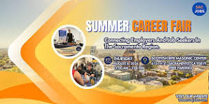 SacJobs Summer Career Fair (In Person)