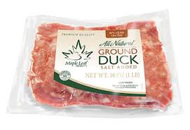 All Natural Ground Duck Red Meat Delicious Snacks