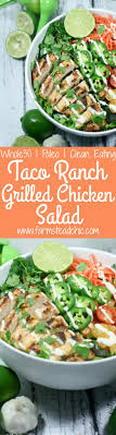Grilled Chicken Taco Salad Nutrition Facts