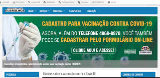As informações serão usadas somente para consumo interno da prefeitura de maringá. Cadastramento Para Vacinacao Contra Covid 19 Recebe Quase 40 Mil Solicitacoes Guarulhos Hoje