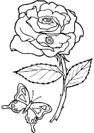 Je suis s�r que toi aussi tu adoreras les magnifiques dessins de fleur et que tu n'h�siteras pas � en imprimer un maximum. Coloriage Papillons Fleurs