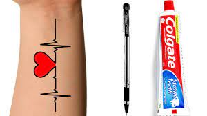 Thanks to uncle google, finding your dream tattoo design is a matter of a few clicks. How To Make A Diy Temporary Tattoo Using A Pen And Toothpaste