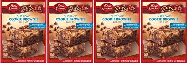 Expired Betty Crocker Delights Supreme Cookie Brownie Mix 19 5 Oz Box Pack Of 8 Jungle Deals Blog