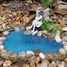 Fairy Garden Pond Miniature Pond Fairy Garden Accessory Miniature Garden Pond Fairy Garden Bog Miniature Garden Accessory Fairy Garden Accessoires Pour Jardin Feerique Bassin De Jardin Jardinage De Fee